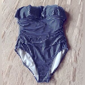 Kona Sol Strapless One Piece Swimsuit